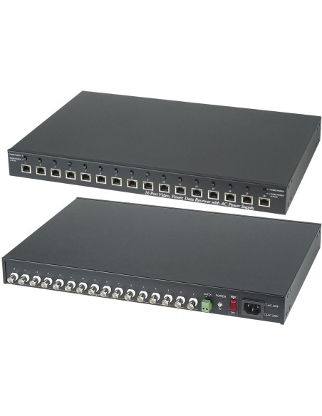 Acheter AIRSPACE SAM-966 Récepteur passif 16 canaux pour installations avec câblage structuré standard CAT5 RJ45