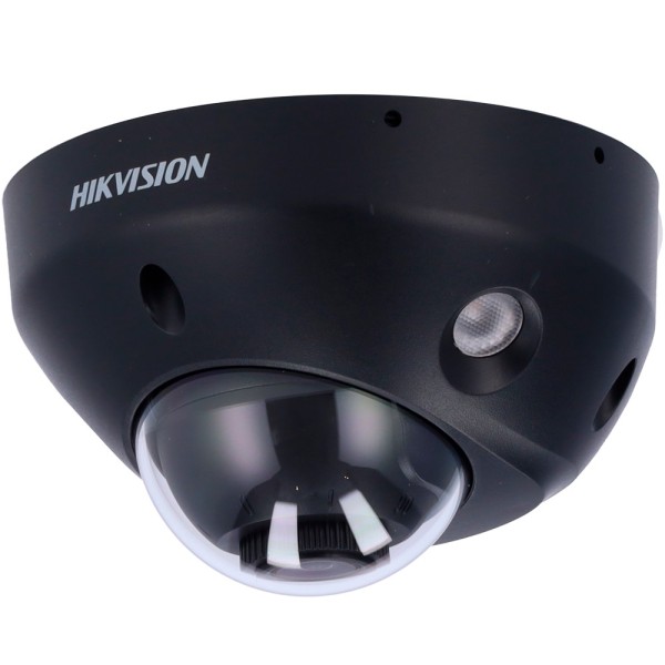 Hikvision pro ds-2cd2547g2-ls (2.8mm) (C) (Preto) Hikvision - Câmera Dome IP Gama Pro - Resolução 4 MPX | Poe | Alarmes | Colorv