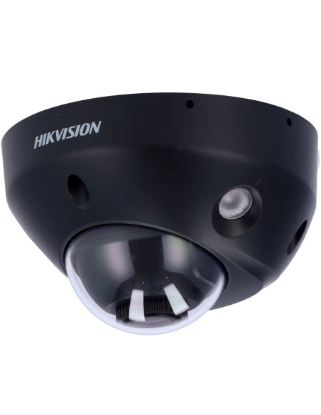 Hikvision pro ds-2cd2547g2-ls (2.8mm) (C) (Preto) Hikvision - Câmera Dome IP Gama Pro - Resolução 4 MPX | Poe | Alarmes | Colorv