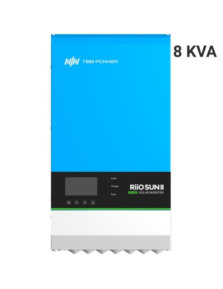TBB TBB-Riosun2-8KVA-S Inversor monofásico Todos em um TBB - 8000W Power - 2 MPPT - inversor, carregador e regulador -