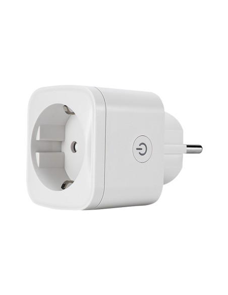 Seu plugue inteligente Ty-Socketf-W2 - WiFi 2.4 GHz / matéria - Máxima Carga 16A - Estatísticas de consumo - Temporizador e CAL