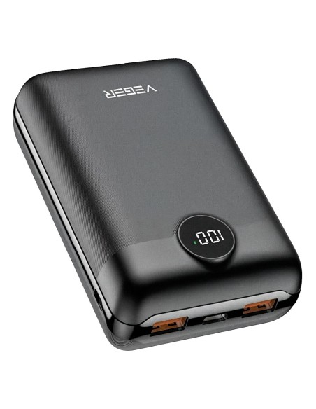 Vger VG-W2053 Veger Mini Bank - Capacidade de 20000mAh - Micro USB-C e Usb-C Entradas - USB-C e USB-A - A - Rápido carga 