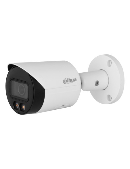 Dahua IPC-HFW2449S-S-LED-0360B Tubular IP 4M H265 Color WDR LED30M 3.6mm IP67 Poe Mic Ai