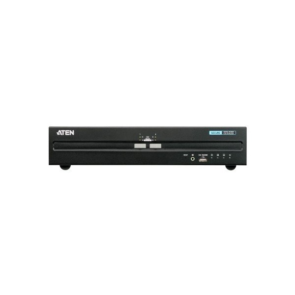 Aten 1330034 CS1142D-ATEN ATEN Switch KVM Seguro DVI Devi Display Dual USB de 2 portas (compatível com PSS PP V3.0)