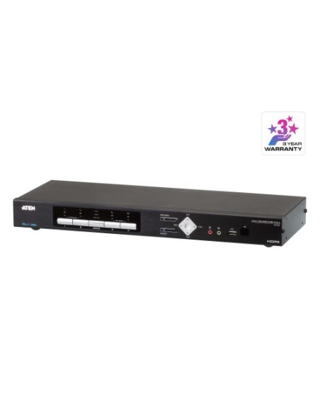 Comprar ATEN 1330033 ATEN Switch KVMP™ HDMI 4K multiview USB de 4 puertos CM1284-AT-G
