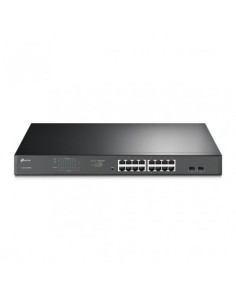 Comprar TP-LINK 1328949 TP-LINK TL-SG1218MPE Gestionado Gigabit Ethernet (10/100/1000) Energía sobre Ethernet (PoE) Negro TL-SG1