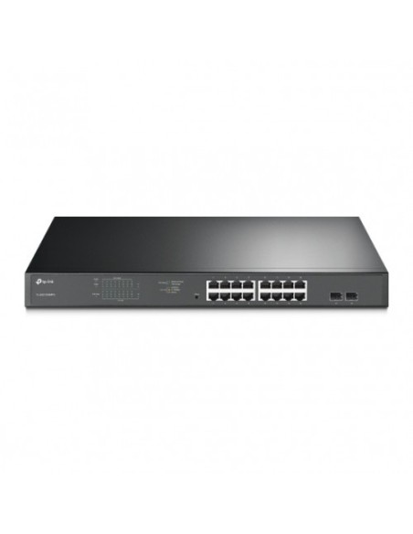 TP-Link 1328949 TL-SG1218MPE TP-Link TL-SG1218MPE Gigabit Ethernet (10/100/1000) Energia sobre Ethernet (PoE) Preto