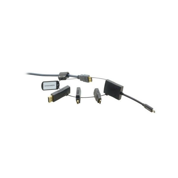 Kramer 1327238 99-9191029 Kramer Electronics AD-Ring-5 Changer de gênero Preto