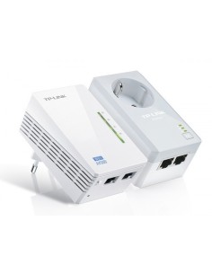 TP-link 1325051 TL-WPA4226 KIT TP-Link Powerline Kit Wi-Fi AV600, Qualcomm, 300Mbps em 2.4GHz, 600Mbps Powerline, Homeplug AV, 2