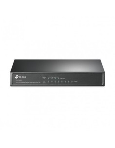TP-Link 1017226 TL-SF1008P TP-Link TL-SF1008P Não Gerenciada Rápida Ethernet (10/100) Energia sobre Ethernet (PoE) Preto