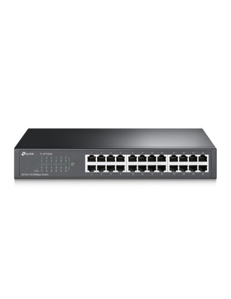 TP-Link 1017171 TL-SF1024D TP-Link TL-SF1024D Switch Fast Ethernet (10/100) Preto