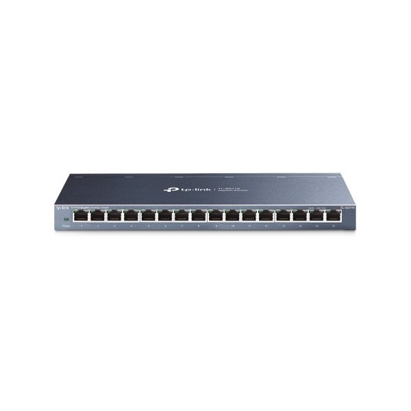 TP-Link 1017074 TL-SG116 TP-Link TL-SG116 Não Administrado L2 Gigabit Ethernet (10/100/1000) Preto