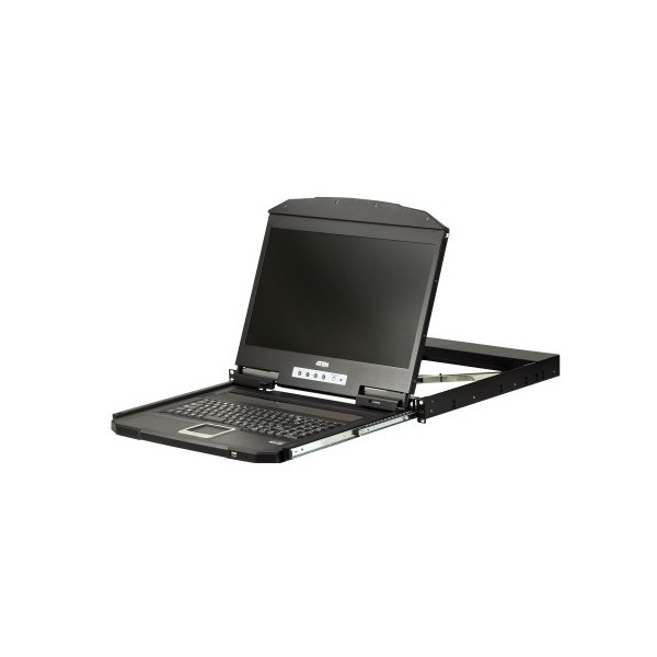 Aten 999598 CL3700NW-ATA-SG ATEN CL3700NW console de rack 47 cm (18.5 ") 1920 x 1080 Pixels metal, plástico preto 1u