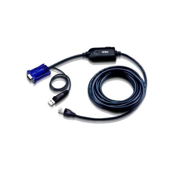 Adaptador USB ATEN 979343 KA7970-AXT ATEN KVM VGA (cabo de 5m)