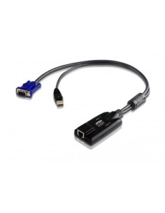 Aten 979255 KA7175-AX ATEN Adapter KVM VGA USB com mídia virtual