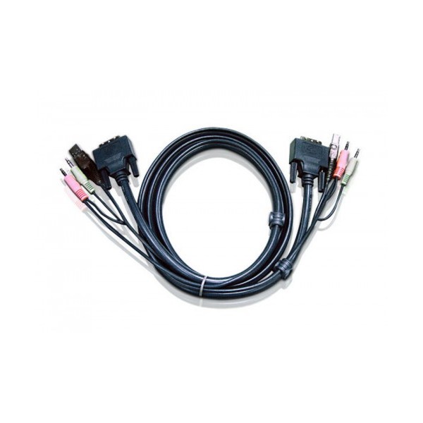Aten 978199 2L-7D05U ATEN Cable KVM DVI-D Link único USB de 5 m