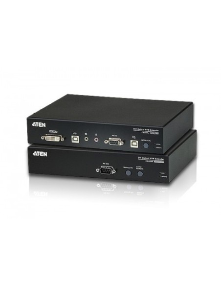 Aten 976097 CE690-ATEN ATEN Extender KVM DVI Optical DVI USB (1920 x 1200 a 20 km)