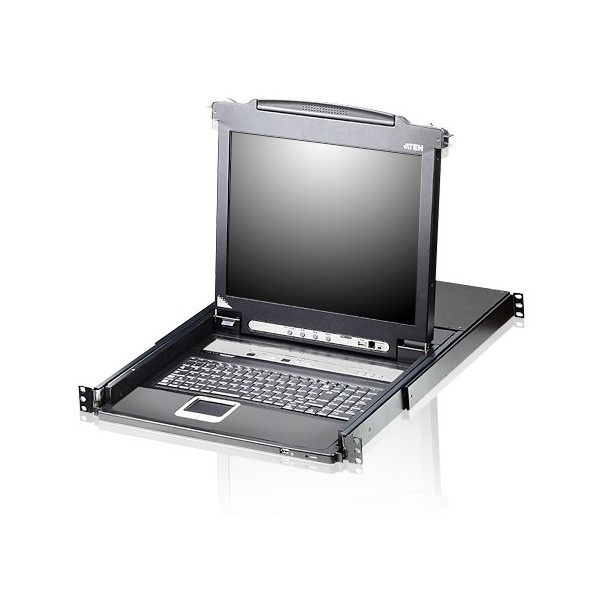 Aten 975781 CL5708N-ATA-SG ATEN CL5708N Switch KVM Black Rack Mount