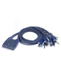 Comprar ATEN 975043 Aten CS64US interruptor KVM Azul CS64US-AT