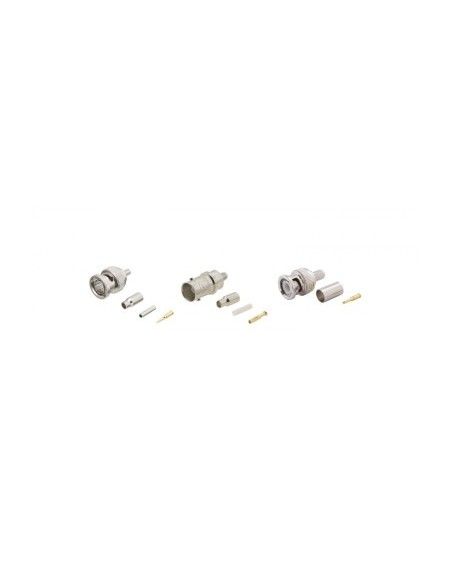 Kramer 968927 99-9100600 Kramer Installer Soluções Crimp Estilo (m) BNC Conector: RG-6 - CCR-BNC-6 (99-9100600)