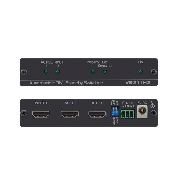 Kramer 941142 20-80353090 Kramer Electronics vs-211H2 HDMI Video Switch