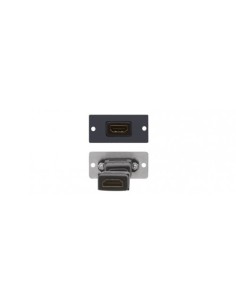 Kramer 940887 85-0009399 Kramer Electronics W-H (W-HDMI) (b) Placa de parede e capa de interruptor preta