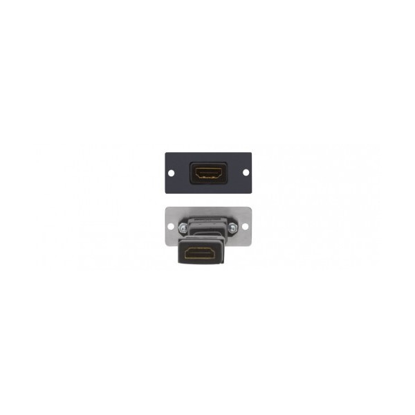 Comprar KRAMER 940887 Kramer Electronics W-H(W-HDMI)(B) placa de pared y cubierta de interruptor Negro 85-0009399