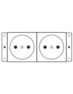 Kramer 937266 80-002199 Kramer Electronics TS-2De Soquete