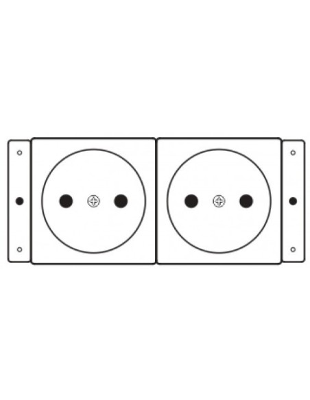 Comprar KRAMER 937266 Kramer Electronics TS-2DE toma de corriente 80-002199