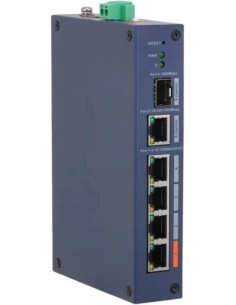 Comprar DAHUA 1405977 (DH-CHS4106-4ET-60) DAHUA SWITCH INDUSTRIAL 6 PUERTOS CLOUD MANAGED GIGABIT, 4 PUERTOS POE, 60W, HI-POE, L
