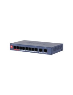 Comprar DAHUA 1405976 (DH-CS4010-8GT-110-V2) DAHUA SWITCH 10 PUERTOS CLOUD MANAGED GIGABIT, 8 PUERTOS POE, 110W, HI-POE, L2 1.0.