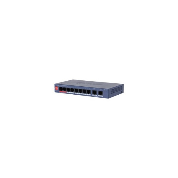 Comprar DAHUA 1405976 (DH-CS4010-8GT-110-V2) DAHUA SWITCH 10 PUERTOS CLOUD MANAGED GIGABIT, 8 PUERTOS POE, 110W, HI-POE, L2 1.0.