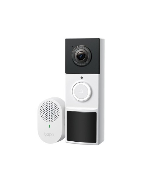 Comprar TP-LINK 1405486 TP-LINK VIDEO DOORBELL CAMERA 1 X TAPO D210, 1 X TAPO D100C SPEC: 2K 3MP (2304X1296), 2.4GHZ, 6400MAH RE