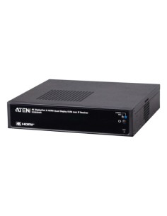 Comprar ATEN 1405368 ATEN PREMIUM MODEL (CONSULTAR) USB 4K HDMI AND DISPLAYPORT QUAD-DISPLAY KVM OVER IP RECEIVER WITH MULTI-VIE