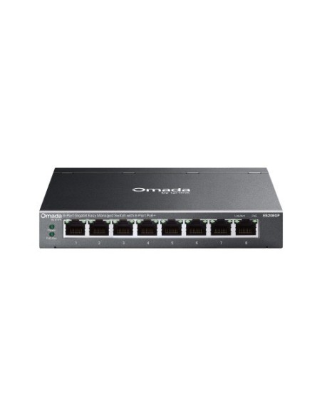Comprar TP-LINK 1404955 TP-Link Omada ES208GP switch Gestionado L2 Gigabit Ethernet (10/100/1000) Energía sobre Ethernet (PoE) D