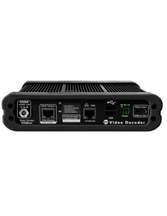 Comprar KRAMER 1404842 KRAMER AV OVER IP Z4K-XSE DECODER, 10GB/COPPER. POE. SUPPORTS HDMI, DUAL USB-B PORTS. RS232. COMPATIBLE W