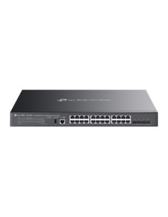 Comprar TP-LINK 1404342 TP-Link SG5428XMPP switch Gestionado L3 Gigabit Ethernet (10/100/1000) Energía sobre Ethernet (PoE) Negr