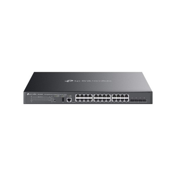 TP-Link 1404342 SG5428XMPP TP-Link SG5428XMPP Managed Switch L3 Gigabit Ethernet (10/100/1000) Energia sobre Ethernet (PoE) N