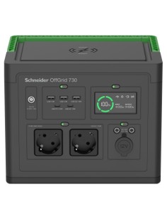 Comprar APC 1399744 SCHNEIDER OFFGRID PORTABLE POWER STATION 730, 738WH LITHIUM-ION, 2 SCHUKO, SINEWAVE PPS730-GR