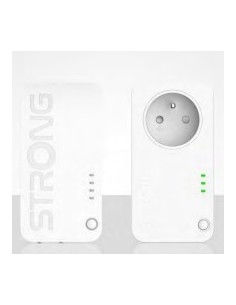 Comprar STRONG 1399458 Strong Powerline Wi-Fi 1000S Duo 1000 Mbit/s Ethernet Wifi Blanco 1 pieza(s) PLW1000SDUOEU