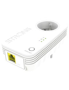 Forte 1399457 PL1000SDUEEU Forte PL1000SDUEEU Adaptador de rede Powerline 1000 Mbit / s Ethernet Branco 1 Parte (s)