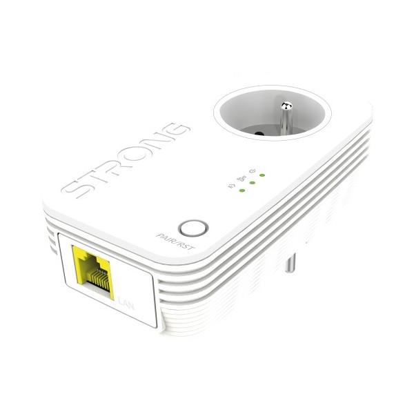 Comprar STRONG 1399457 Strong PL1000SDUOEU adaptador de red PowerLine 1000 Mbit/s Ethernet Blanco 1 pieza(s) PL1000SDUOEU