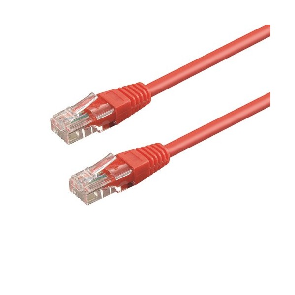 Comprar WP 1397865 WP WPC-PAT-6U020R cable de red Rojo 2 m Cat6 U/UTP (UTP) WPC-PAT-6U020R