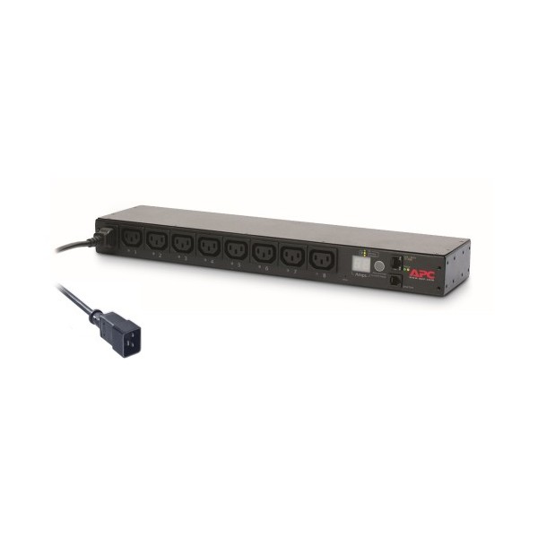APC 1396189 AP7921BB APC APC AP7921B Unidade de distribuição de energia (PDU) 8 Saídas AC 0U / 1U