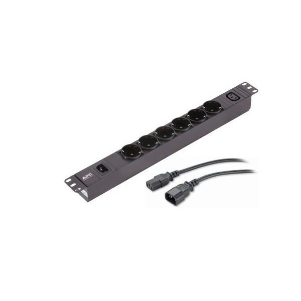 Comprar APC 1396000 APC EPDU1010B-SCH unidad de distribución de energía (PDU) 7 salidas AC 1U Negro EPDU1010B-SCH