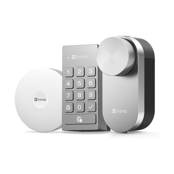 Comprar EZVIZ 1395786 EZVIZ DL01 Pro + DL01CP + A3 Kit sistema de seguridad inteligente para el hogar ZigBee CS-DL01/DL01CP/A3-B