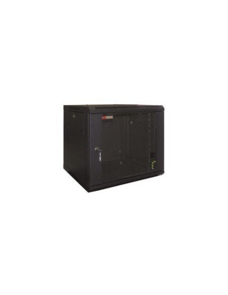 WP 1391691 WPN-RWB-15605-B WP WPN-RWB-15605-B Rack de guarda-roupa 15U quadro de parede preta