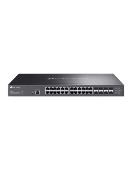 TP-Link 1393746 SX3832 TP-Link OddA SX3832 Mudar Gerente L2 / L2 + 10G Ethernet (100/1000/10000) 1U Preto