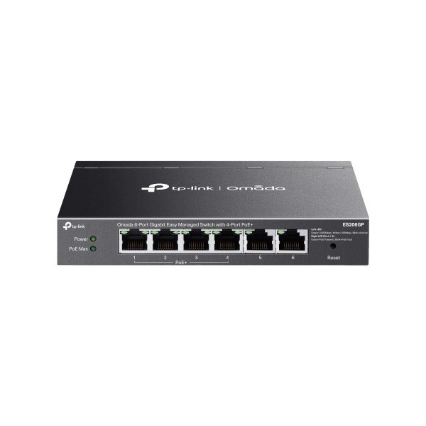 Comprar TP-LINK 1393745 TP-LINK ES206GP Omada 6-Port Gigabit Easy Managed Switch with 4-Port PoE+ ES206GP