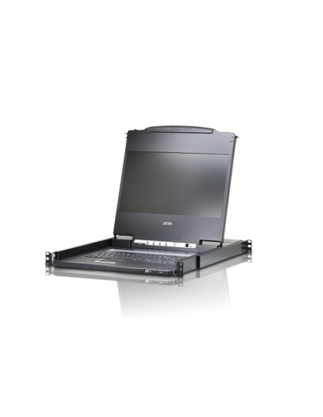 Comprar ATEN 1393227 ATEN CL6700MW-ATA-AG interruptor KVM Montaje en rack Negro CL6700MW-ATA-AG